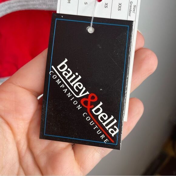 Dog Clothing Shirts Bailey & Bella Star Spangled Cutie M Leash Buttonhole Xs - Picture 4 of 6